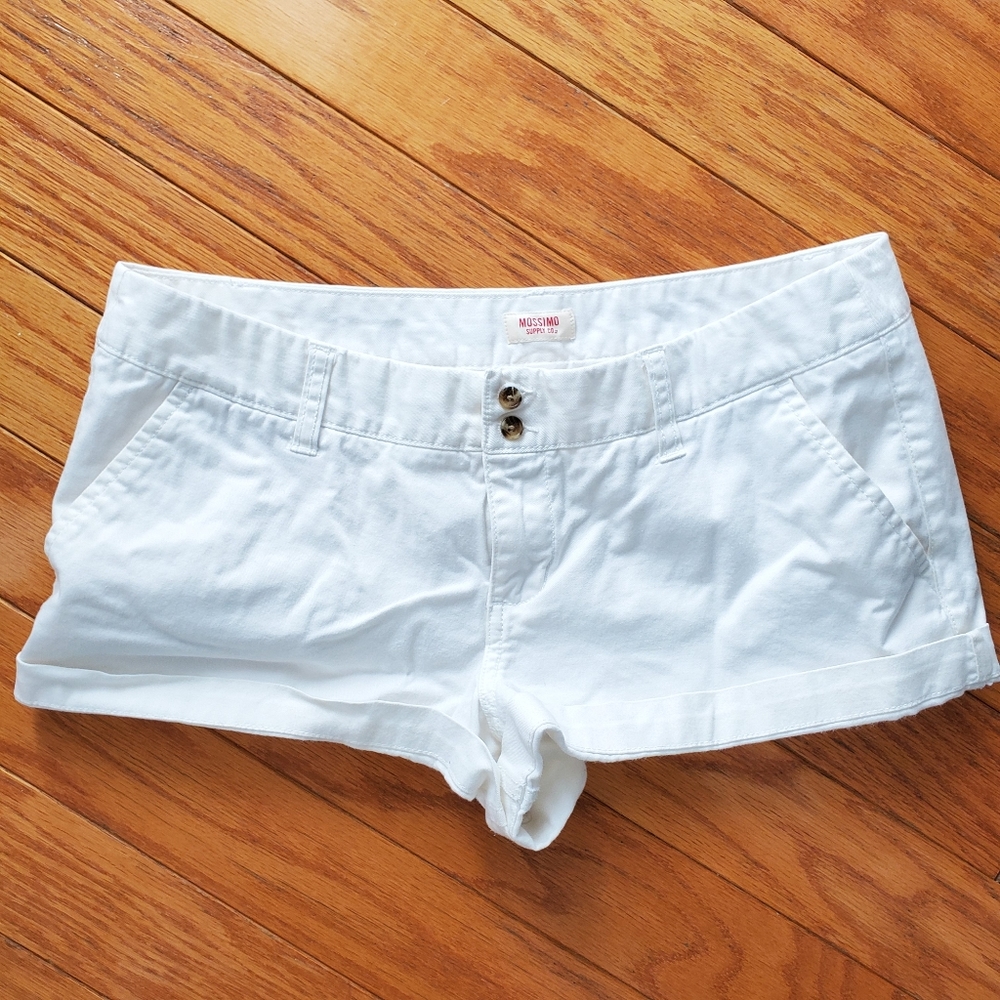 White Short Shorts